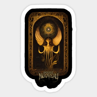 Occult Nouveau - Angelic Messenger of the Ecliptic Shadow Sticker